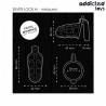 ADDICTED TOYS LOCKED - CÁMARA PENE SILVER LOCK METAL TAMAÑO M