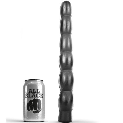 ALL BLACK - DILDO ANULAR 32 CM