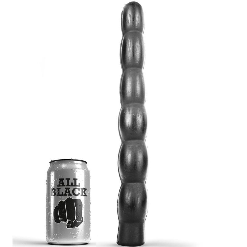 ALL BLACK - DILDO ANULAR 32 CM