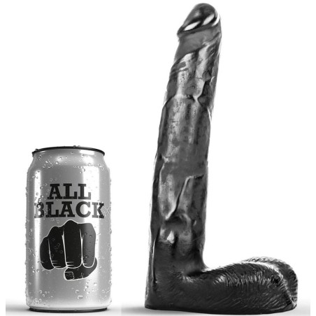 ALL BLACK - Pene Realista 21 CM