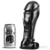 ALL BLACK - Pene 22 CM Dedo Ancho