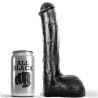 ALL BLACK - pene realista anal 23 cm