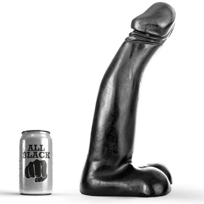 ALL BLACK - realista negro fisting dildo 29 cm