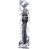 ALL BLACK - shower anal silicona 27 cm