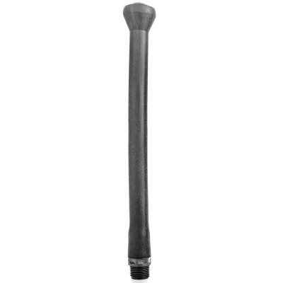 ALL BLACK - shower anal silicona sistema stopper 27 cm