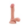 Dildo Realista Dual de Silicón Líquido Dual-Densidad 18 cm