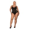 Bodysuit con Encaje Negro