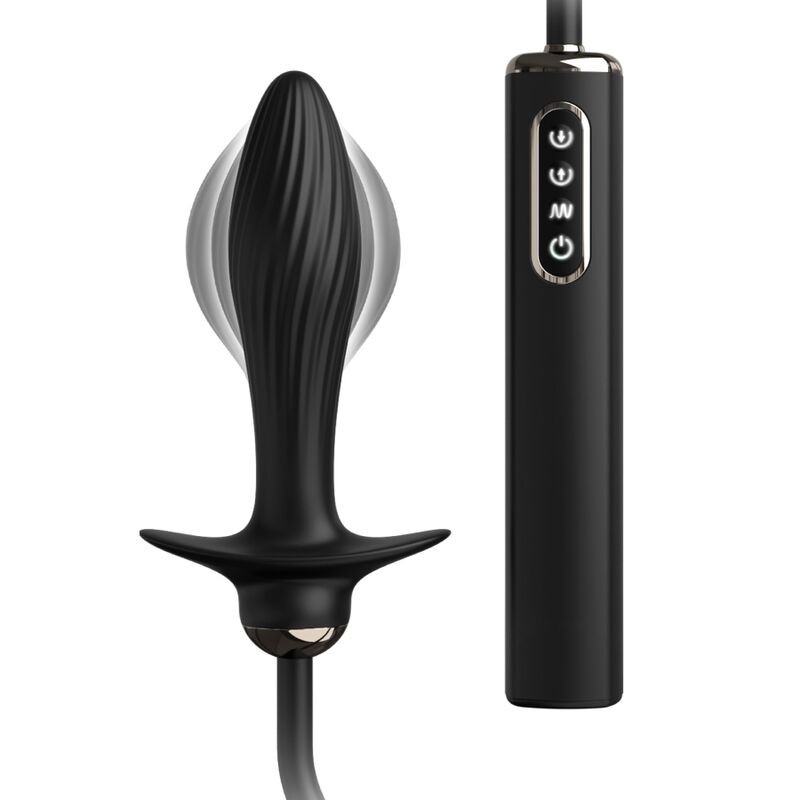 ANAL FANTASY ELITE COLLECTION - PLUG INFLABLE Y VIBRADOR CON TROB AUTOMÁTICO