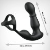 ANAL FANTASY ELITE COLLECTION - ANILLO ANAL VIBRANTE Y ESTIMULADOR CON CONTROL REMOTO