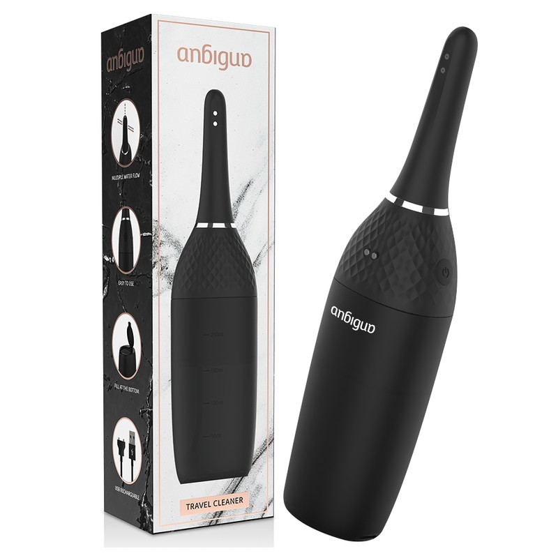 ANBIGUO - LIMPIADOR ANAL AUTOMÁTICO CON 5 INTENSIDADES