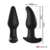 ANBIGUO - PLUG ANAL VIBRANTE CON CONTROL REMOTO WATCHME CON ROTACIÓN DE PULGAS AMADEUS