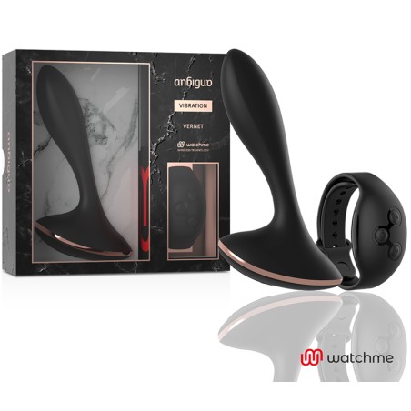 ANBIGUO - PLUG ANAL VIBRANTE CON CONTROL REMOTO WATCHME VERNET