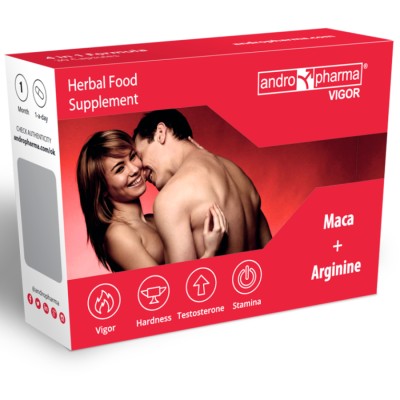 Andropharma Vigor â Suplemento Alimenticio Herbal para Libido Masculino