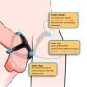 Anillo para el Pene con Estimulación Perianal