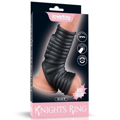 Anillo Vibrador para Pene y Testículos Wave Knights