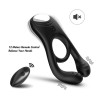 Anillo Vibrador para Pene y Testículos