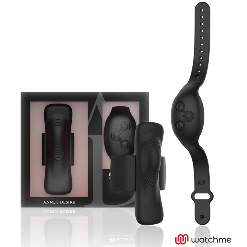 ANNE'S DESIRE - PLEASURE PANTIES TECNOLOGÍA A WATCHME NEGRO