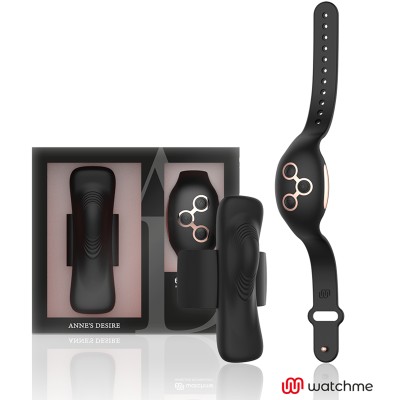 ANNE'S DESIRE - PLEASURE PANTIES TECNOLOGÍA A WATCHME NEGRO/PLATA