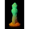 Aqua-Cock Dildo Brilla en la Oscuridad Silicona