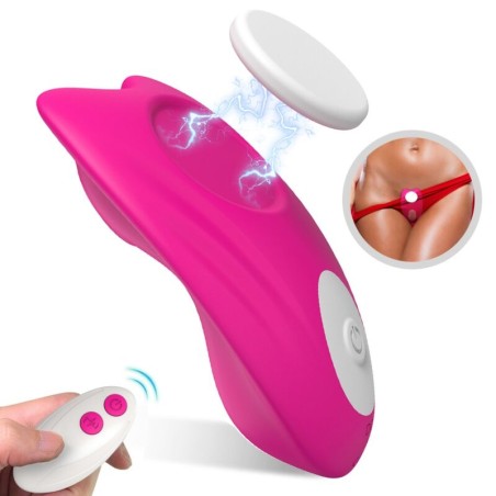 ARMONY - ESTIMULADOR VIBRADOR BUTTERFLY PANTIES LLEVABLE CONTROL REMOTO ROSA