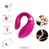 ARMONY - ESTIMULADOR VIBRADOR CRESCENT PARA PAREJAS CONTROL REMOTO FUCHSIA