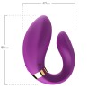 ARMONY - ESTIMULADOR VIBRADOR CRESCENT PARA PAREJAS CONTROL REMOTO MORADO