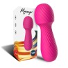 ARMONY - MASAJEADOR Y ESTIMULADOR VIBRADOR PEQUEÑO FUCHSIA