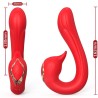 ARMONY - ESTIMULADOR VIBRADOR DELFIN MULTIPOSICIÓN Y EFECTO CALOR ROJO
