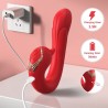 ARMONY - ESTIMULADOR VIBRADOR DELFIN MULTIPOSICIÓN Y EFECTO CALOR ROJO