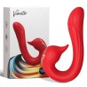 ARMONY - ESTIMULADOR VIBRADOR DELFIN MULTIPOSICIÓN Y EFECTO CALOR ROJO