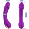 ARMONY - ESTIMULADOR VIBRADOR DILDO G-SPOT SILICONA MORADO