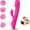 ARMONY - ESTIMULADOR VIBRADOR DILDO CABALLO SILICONA FUCHSIA