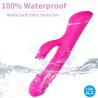 ARMONY - ESTIMULADOR VIBRADOR DILDO CABALLO SILICONA FUCHSIA