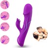 ARMONY - ESTIMULADOR VIBRADOR DILDO CABALLO SILICONA MORADO