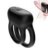 ARMONY - VIBRADOR CON DOBLE ANILLO NEGRO