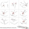 ARMONY - VIBRADOR ELK CON CURVA ROJO