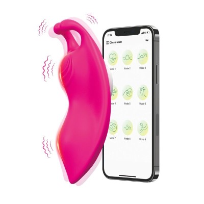 ARMONY - PANTALONES VIBRADOR G-SPOT FUCHSIA - APLICACIÓN GRATIS