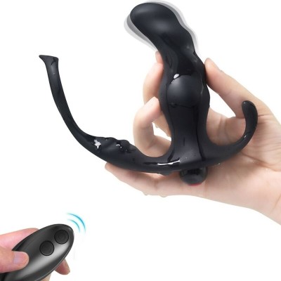 ARMONY - VIBRADOR CABALLERO ANAL PRÓSTATA Y ANILLO CONTROL REMOTO NEGRO