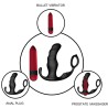ARMONY - VIBRADOR CABALLERO ANAL PRÓSTATA Y ANILLO CONTROL REMOTO NEGRO