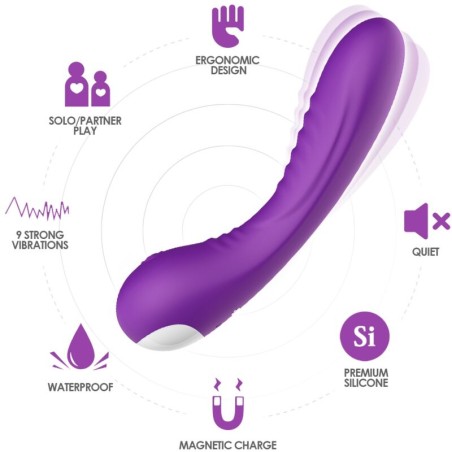 ARMONY - LEGEND VIBRADOR SILICONE MORADO