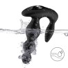 ARMONY - VIBRADOR & ESTIMULADOR DE ANO PLUG CONTROL REMOTO NEGRO