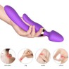 ARMONY - MASAJEADOR & VIBRADOR DE CONEJO MORADO