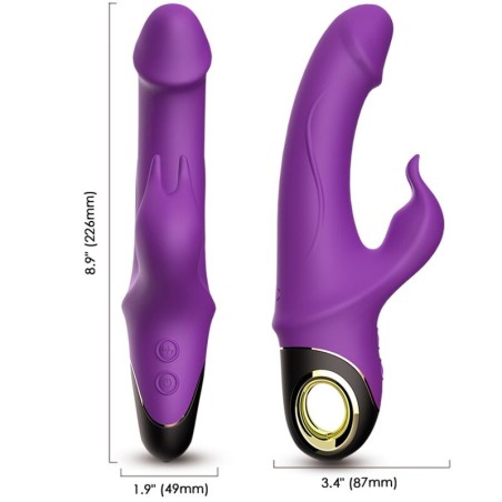 ARMONY - VIBRADOR DE DILDO METEOR CONO ROSA