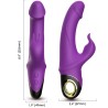 ARMONY - VIBRADOR DE DILDO METEOR CONO ROSA