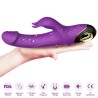ARMONY - VIBRADOR DE DILDO METEOR CONO ROSA