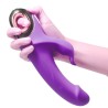 ARMONY - VIBRADOR DE DILDO METEOR CONO ROSA
