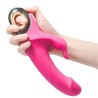 ARMONY - VIBRADOR DE DILDO METEOR CONO ROTADOR ROSA