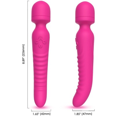ARMONY - MASAJEADOR & VIBRATOR CON EFECTO DE CALOR ROSA
