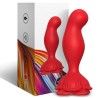 ARMONY - ROSA VIBRADOR & PLUG DE ANO CONTROL REMOTO ROJO