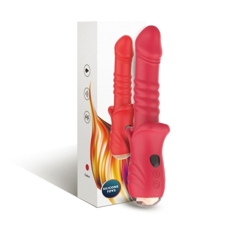 ARMONY - VIBRADOR DE DILDO ESTIMULADOR DE PUNTO A ROJO